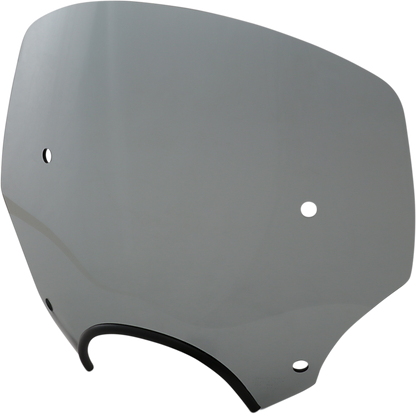 MEMPHIS SHADES El Paso Windshield - 13" - 7" Headlight Cutout - Black Smoke MEP5233