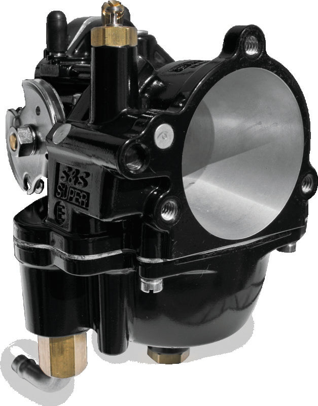 S&S Cycle Big Bore Super E Black Carburetor Assembly
