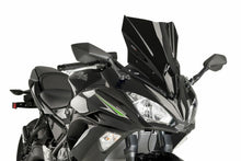 Windscreen Racing Black