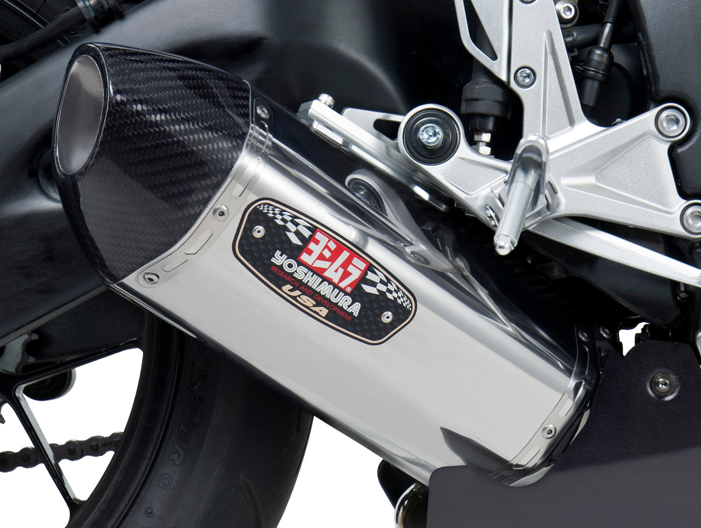 Exhaust Race R 77 Slip On Ss Ss Cf