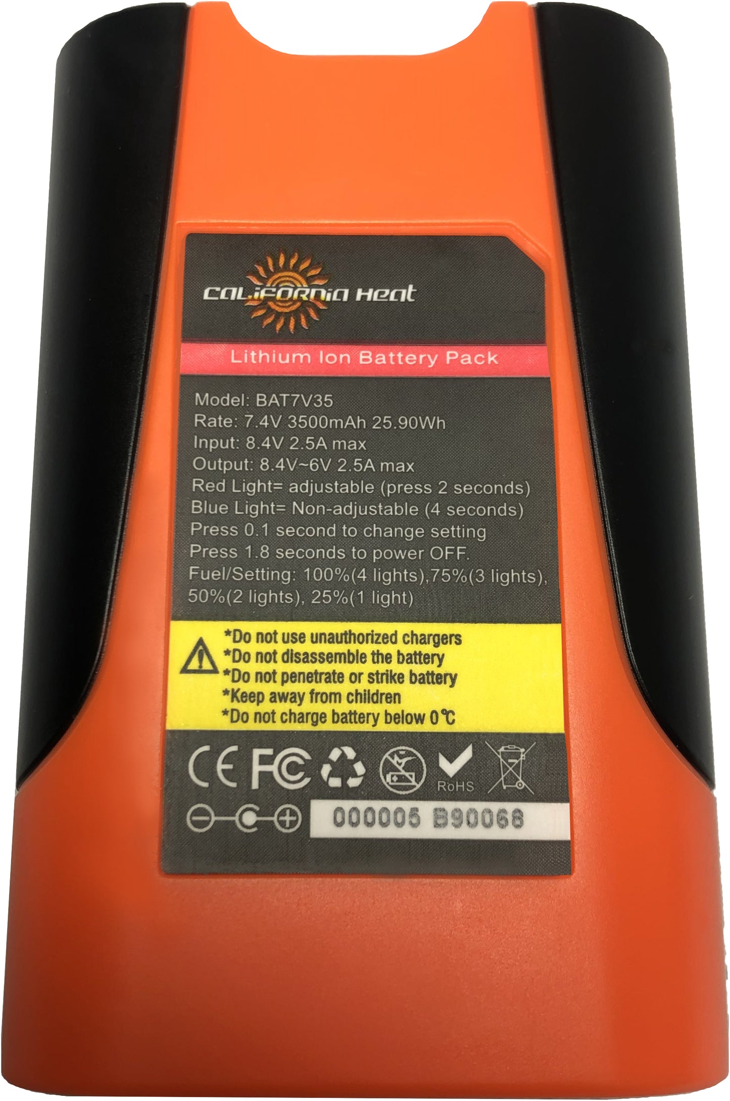 7v Battery (3500 Mah)