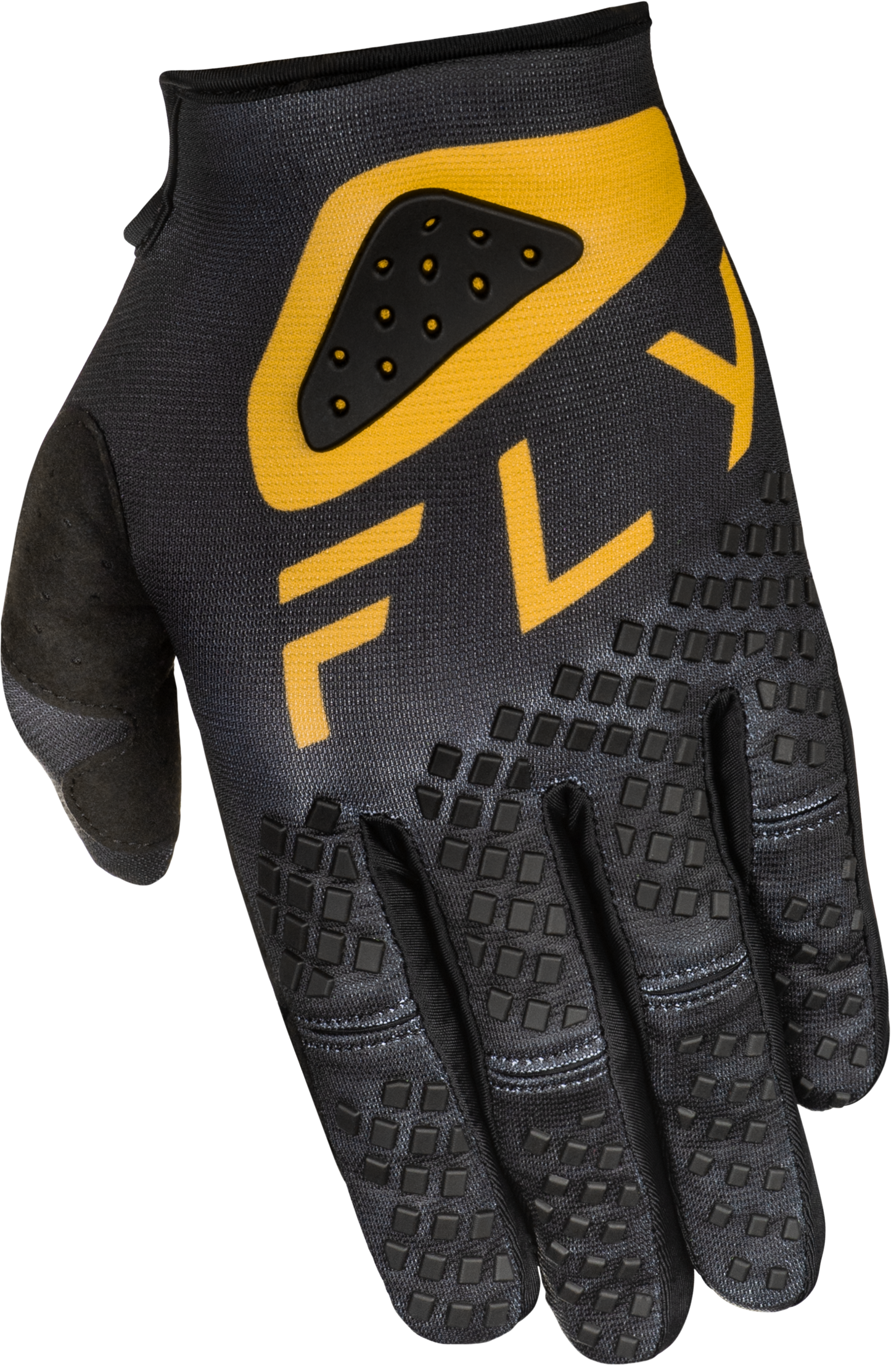 Kinetic Center Gloves Black/Gold 3x