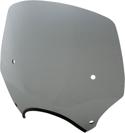 MEMPHIS SHADES El Paso Windshield - 15" - 9" Headlight Cutout - Black Smoke MEP5263