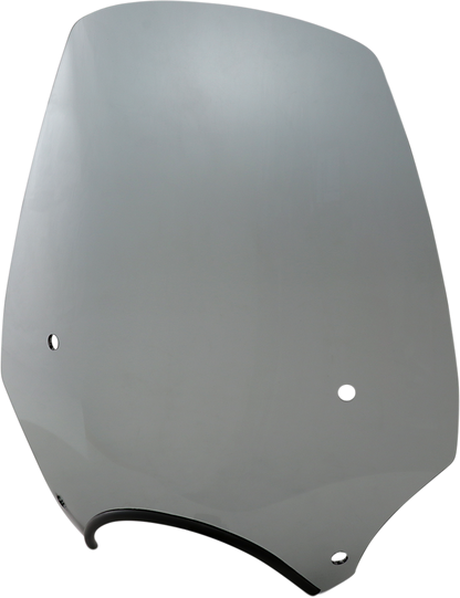MEMPHIS SHADES El Paso Windshield - 19" - 9" Headlight Cutout - Black Smoke MEP5283