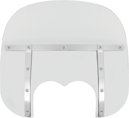 MEMPHIS SHADES Fats Windshield - 13" - Clear - FXDF MEM6630