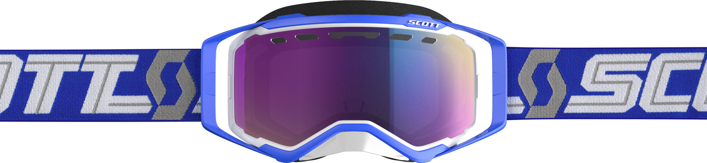 Prospect Snwcrs Goggle Bl/Wht Enhancer Teal Chrome