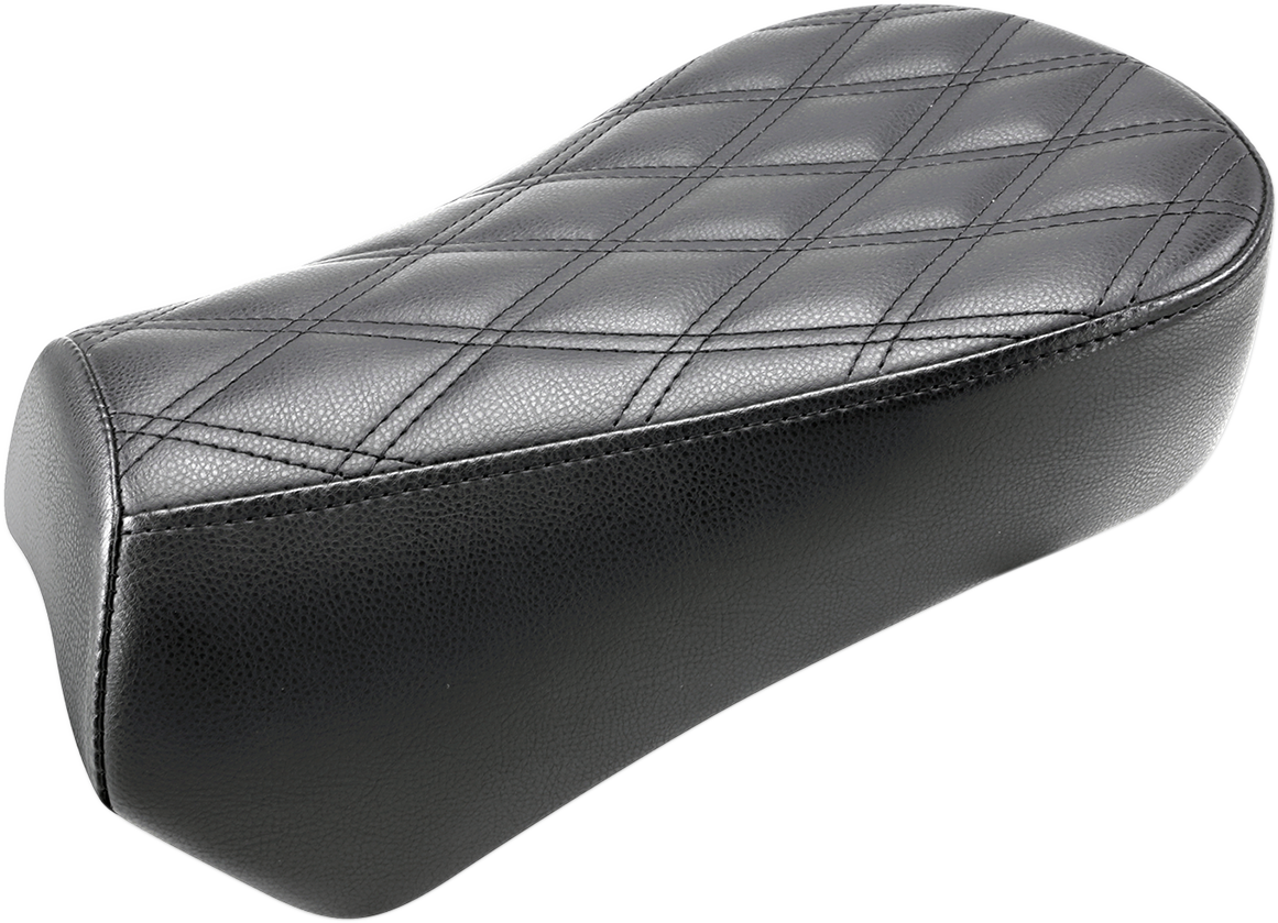 SADDLEMEN Renegade Pillion Pad - Lattice Stitched - Black - Scout Bobber/Rogue '18-'24 I18-33-012LS