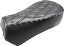 SADDLEMEN Renegade Pillion Pad - Lattice Stitched - Black - Scout Bobber/Rogue '18-'24 I18-33-012LS