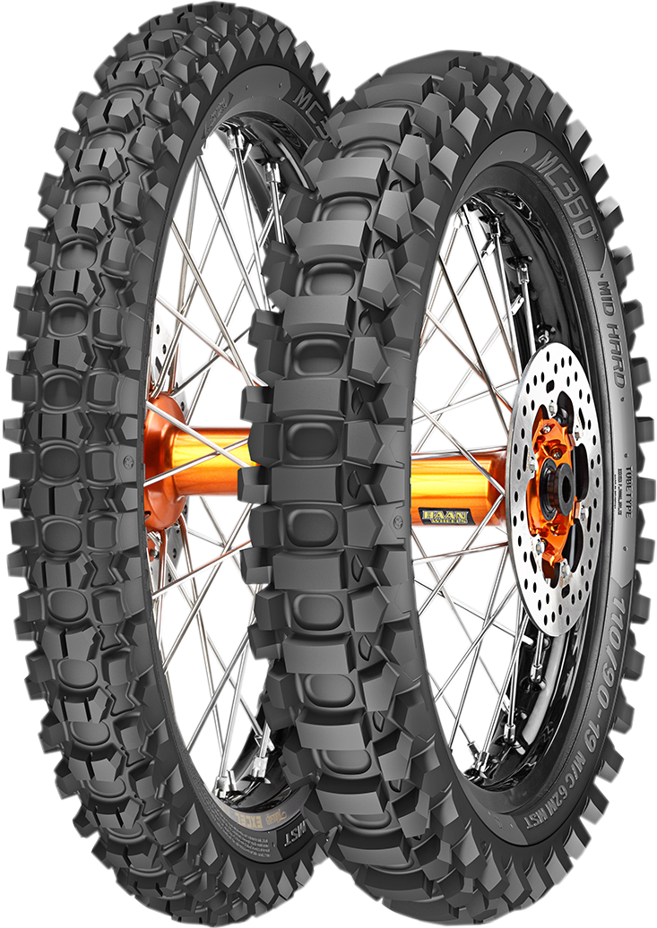 METZELER Tire - MC360™ Mid-Hard - Rear - 120/100-18 - 68M 2762700