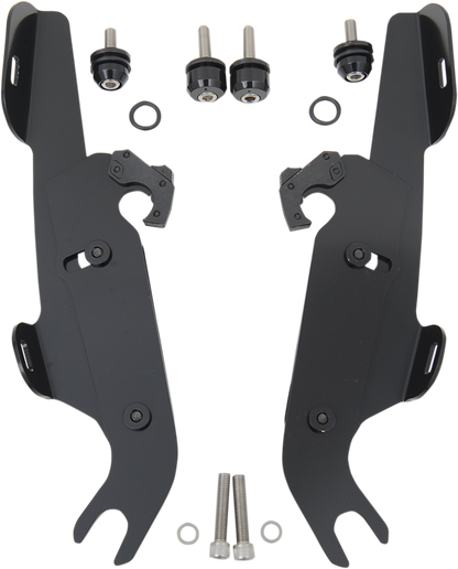 MEMPHIS SHADES Fats/Slim Trigger Lock Mounting Kit - Black - FLST MEM8988