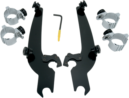 MEMPHIS SHADES Sportshield Trigger-Lock Mounting Kit - Black - Narrow MEB8919