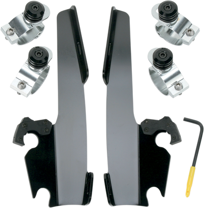 MEMPHIS SHADES Fats/Slim Trigger Lock Mounting Kit - Narrow - Black MEB8967