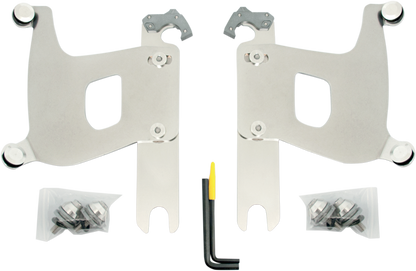 MEMPHIS SHADES Bullet Trigger Lock Mounting Kit - Covered Forks - Without Lightbar MEK1975