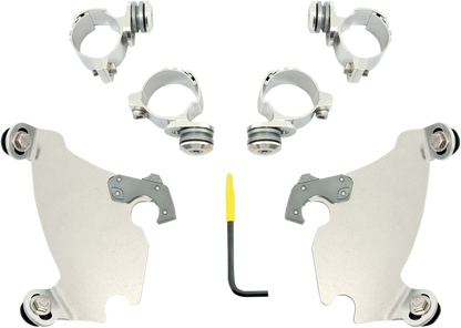 MEMPHIS SHADES Gauntlet Mounting Kit - Polished - XL MEK1981