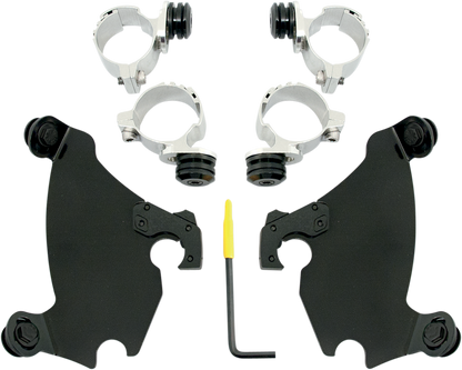 MEMPHIS SHADES Gauntlet Mounting Kit - Black - XL MEB1981