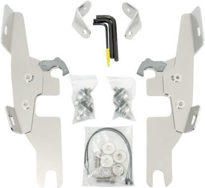 MEMPHIS SHADES Batwing - Mounting Kit - Polished - Switchback MEK1983