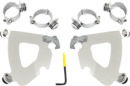 MEMPHIS SHADES Gauntlet Mounting Kit - Polished - FXD MEK1993