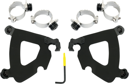 MEMPHIS SHADES Gauntlet Mounting Kit - Black - FXD MEB1993