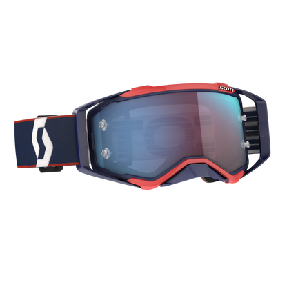 Prospect Goggle Retro Blue/Red Blue Chrome Works Lens
