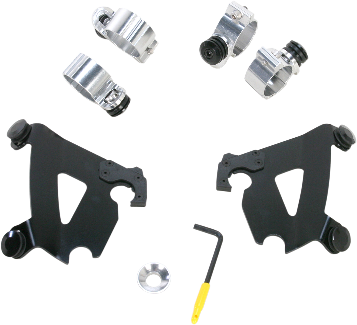 MEMPHIS SHADES Cafe Mounting Kit - Black - XL/FXD MEB1995