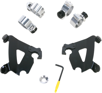 MEMPHIS SHADES Cafe Mounting Kit - Black - XL/FXD MEB1995
