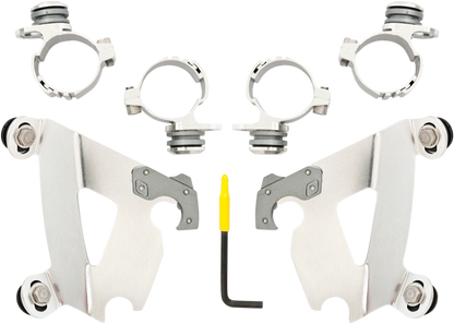 MEMPHIS SHADES Cafe Mounting Kit - Polished - XL/XG MEK1997