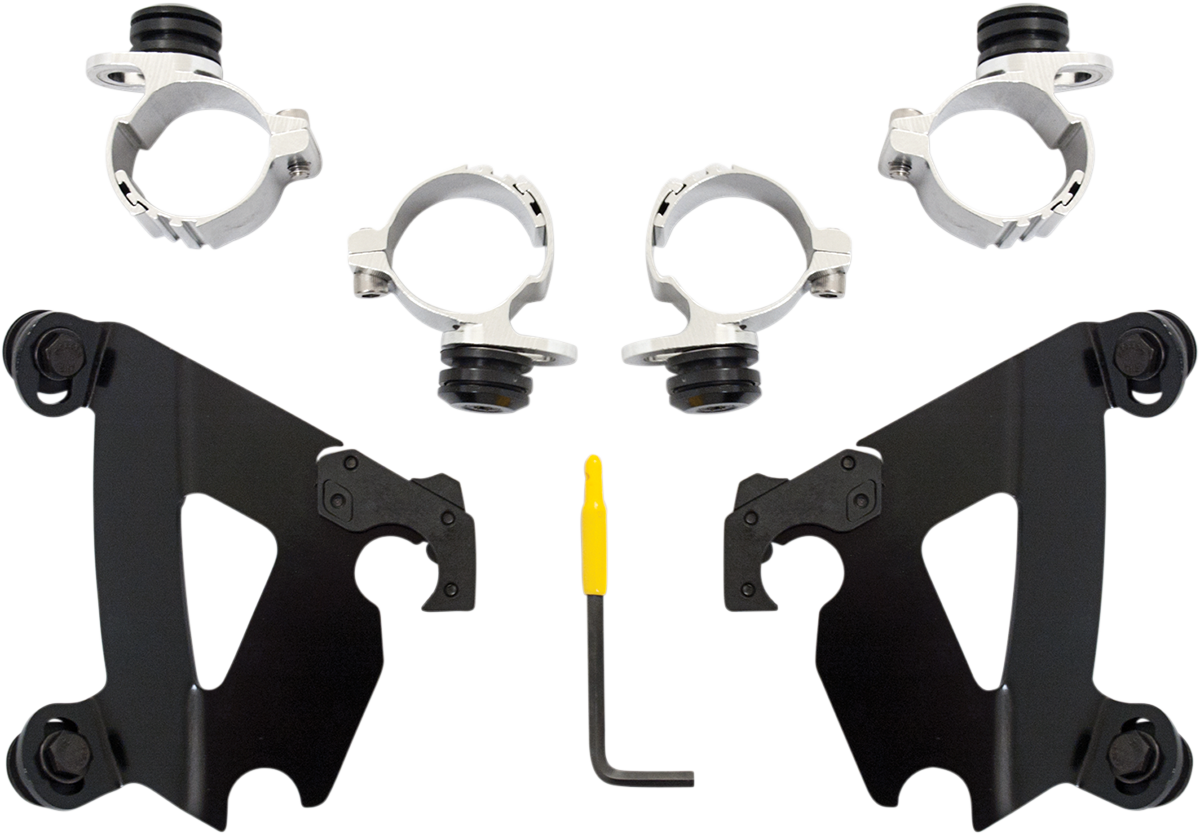 MEMPHIS SHADES Cafe Mounting Kit - Black - XL/XG MEB1997