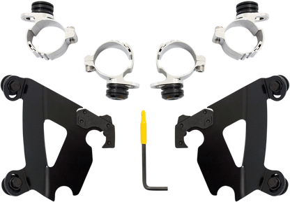 MEMPHIS SHADES Cafe Mounting Kit - Black - XL/XG MEB1997