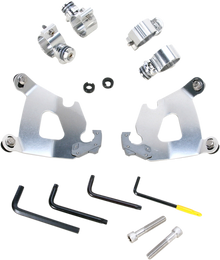MEMPHIS SHADES Cafe Mounting Kit - Polished - XL1200X MEK1996