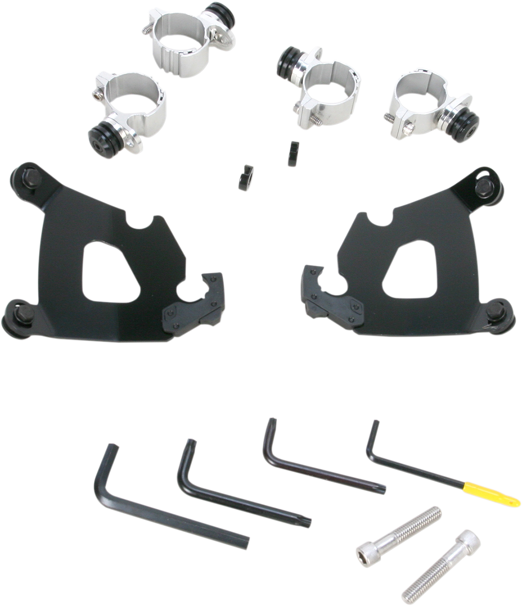 MEMPHIS SHADES Cafe Mounting Kit - Black - XL1200X MEB1996