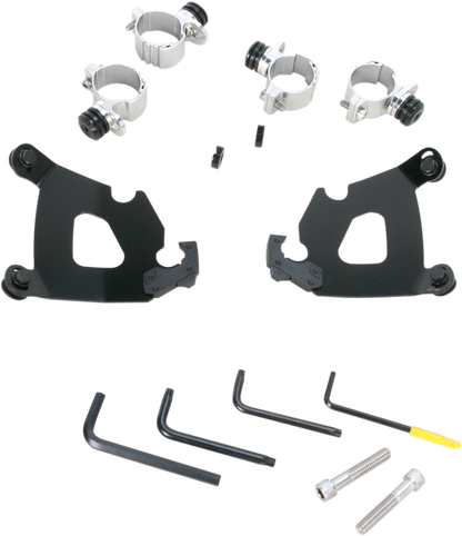 MEMPHIS SHADES Cafe Mounting Kit - Black - XL1200X MEB1996