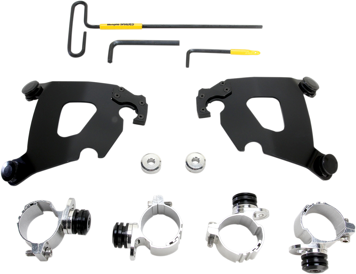 MEMPHIS SHADES Cafe Mounting Kit - Black - XL1200C MEB2007