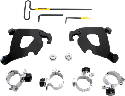 MEMPHIS SHADES Cafe Mounting Kit - Black - XL1200C MEB2007