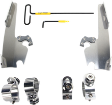 MEMPHIS SHADES Fats/Slim Mounting Kit - Polished - XL12C MEK2005