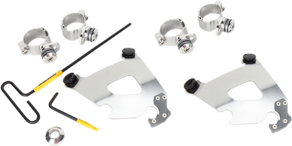 MEMPHIS SHADES Cafe Mounting Kit - Polished - XL MEK2003