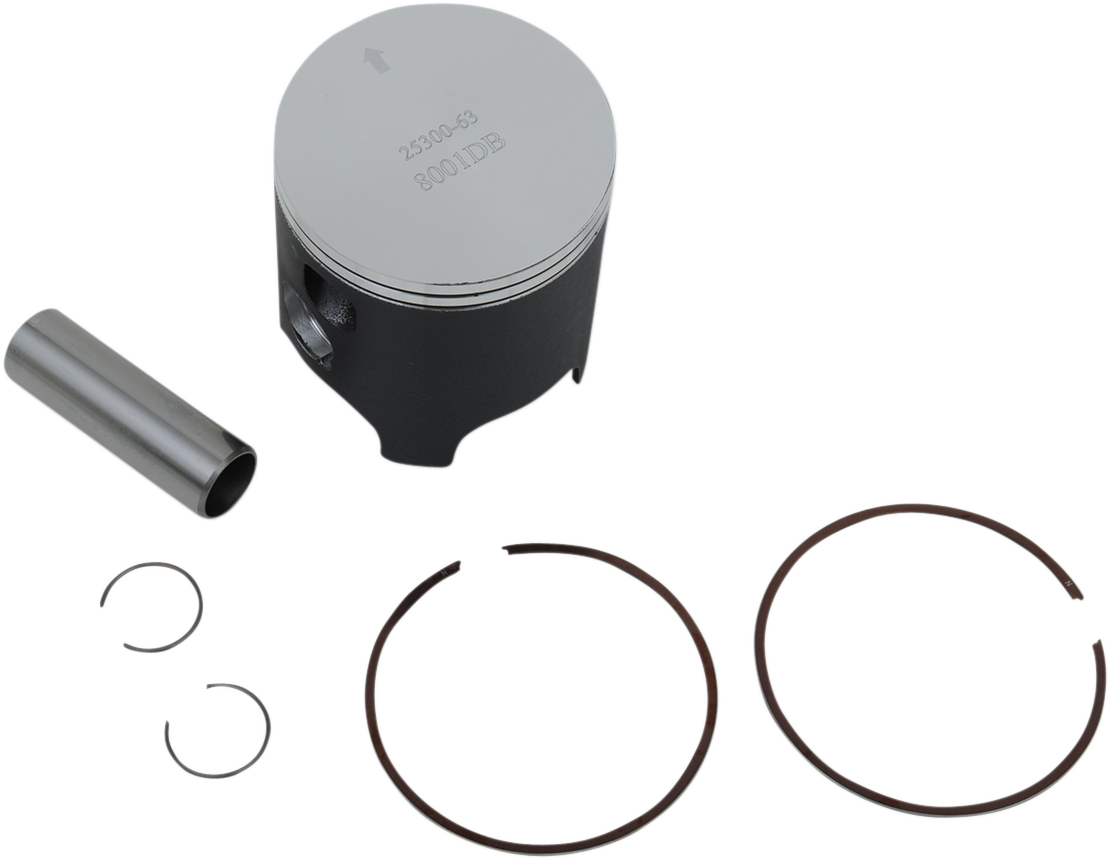 WOSSNER Piston Kit - 66.35 mm - Honda 8001DB