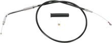 DRAG SPECIALTIES Black Vinyl Idle Cable - 30" - Vinyl 4340400B