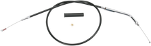 DRAG SPECIALTIES Black Vinyl Idle Cable - 32-1/2" 4340100B