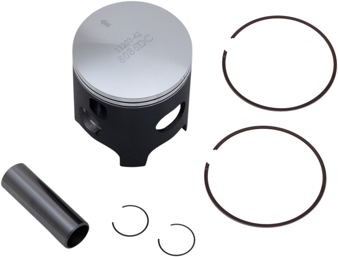 WOSSNER Piston Kit - 66.34 mm - Suzuki 8086DA