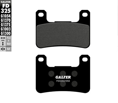Brake Pads Semi Metallic Fd325g1054