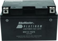 BikeMaster AGM Battery - MS12-10ZS