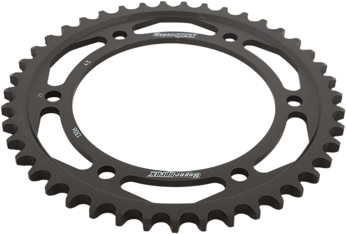 SUPERSPROX Rear Sprocket - 43 Tooth RFE-1306-43-BLK
