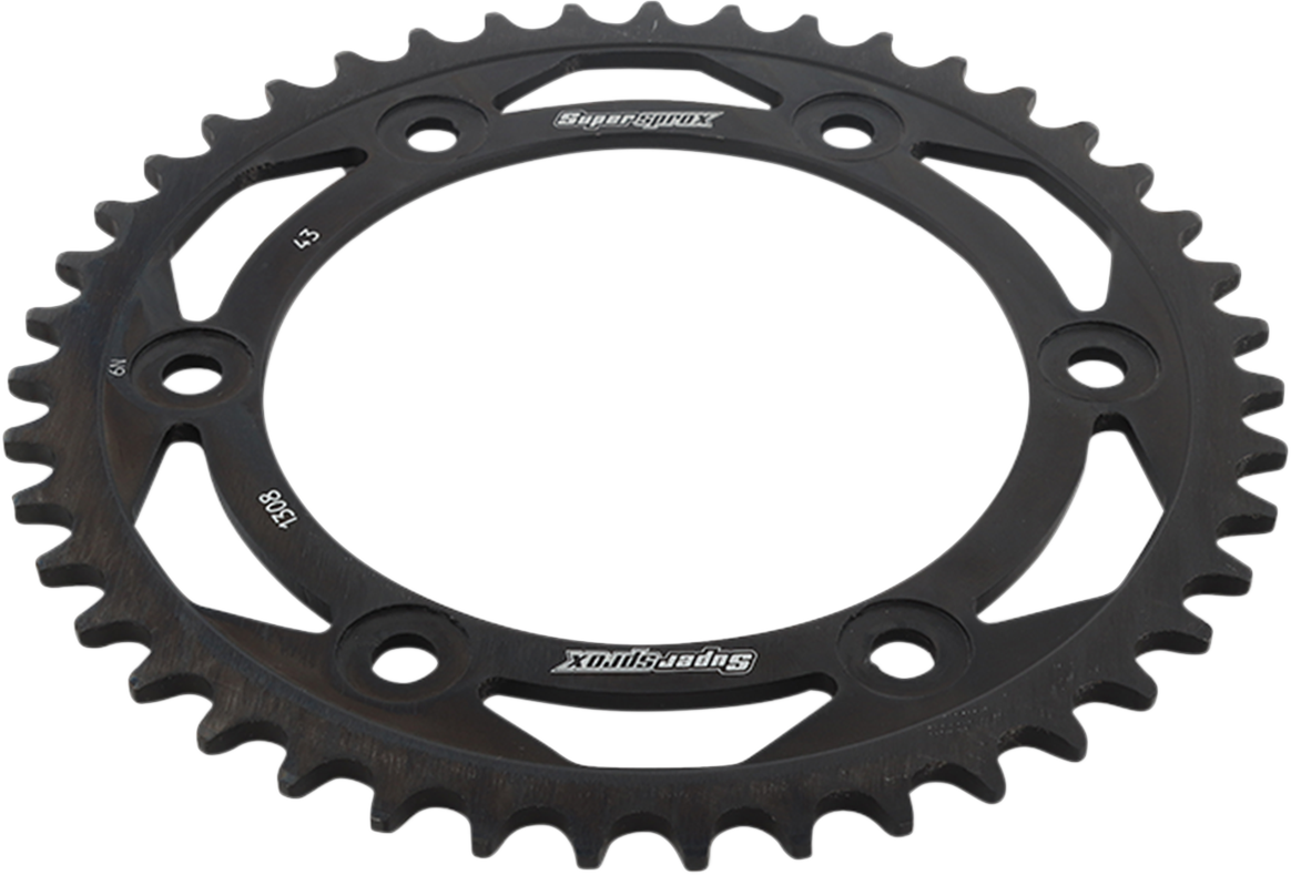 SUPERSPROX Rear Sprocket - 43 Tooth RFE-1308-43-BLK