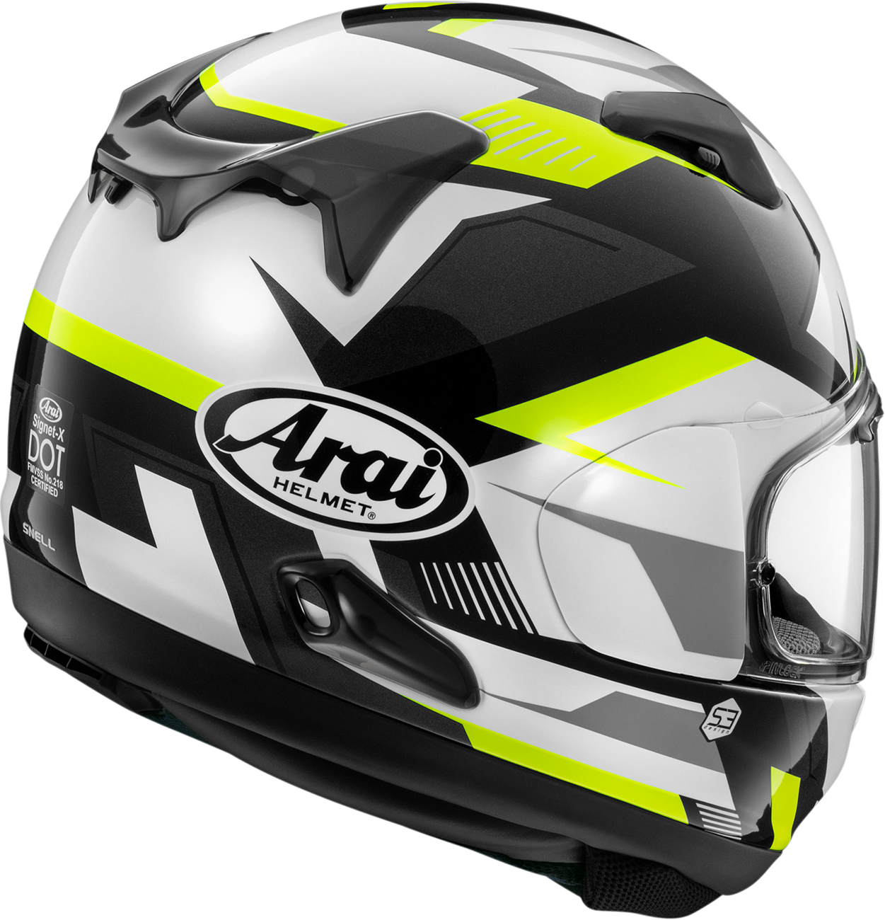 ARAI HELMETS Signet-X Helmet - Supra - Yellow - Medium 0101-20491