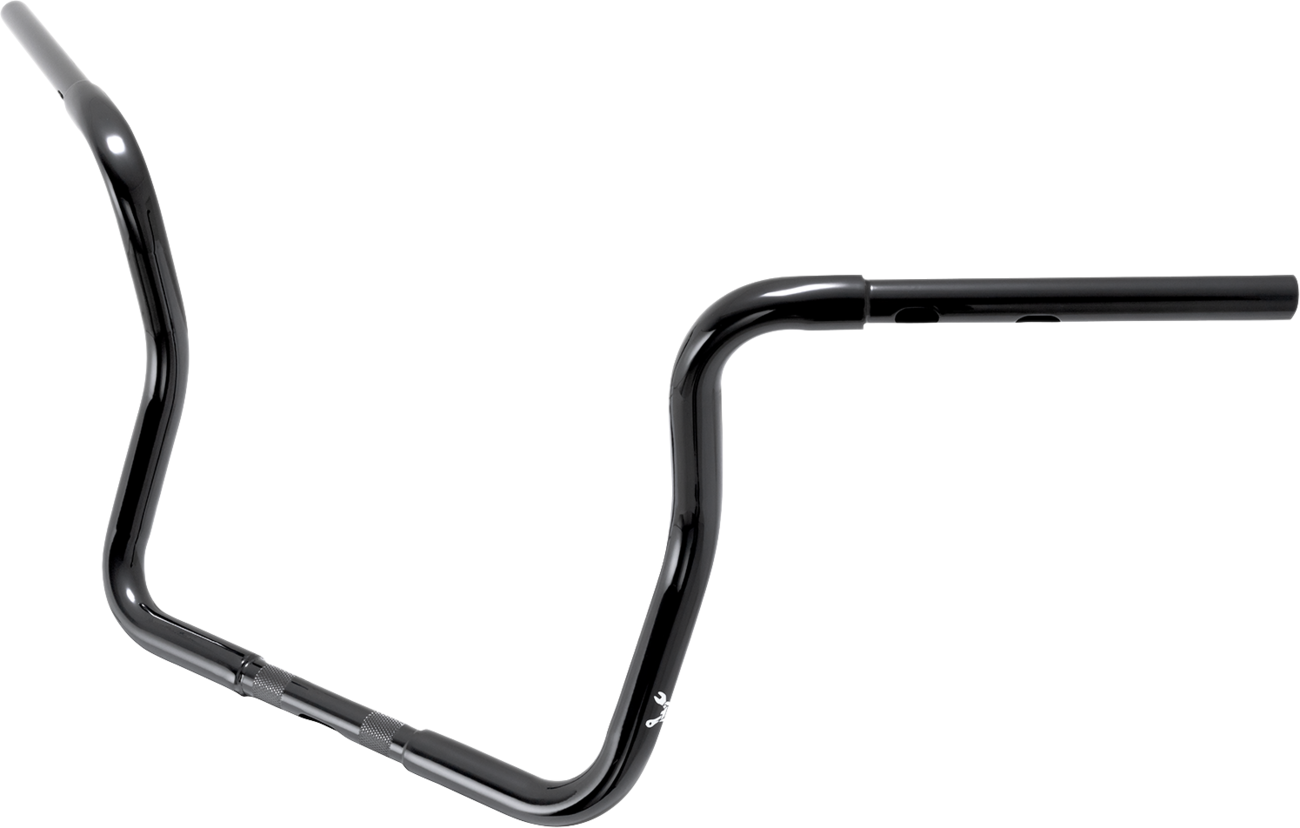 BURLY BRAND 1-1/4" Bagger Ape Hanger Handlebar - Touring - 13" - Black B12-2101B