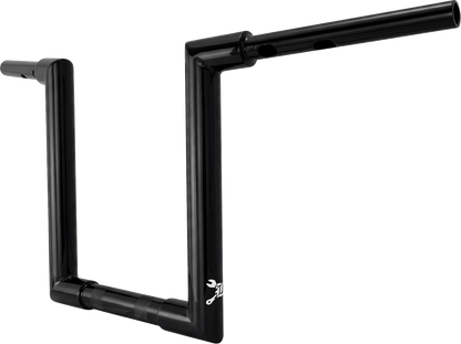 BURLY BRAND Jason Handlebar - Touring - 12" - Black B12-6101B