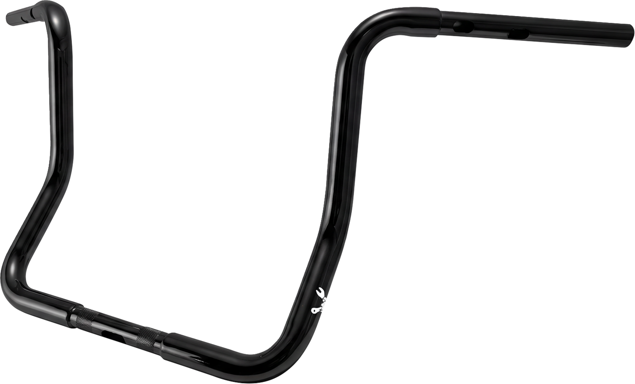 BURLY BRAND 1-1/4" Bagger Ape Hanger Handlebar - Touring - 15" - Black B12-2102B