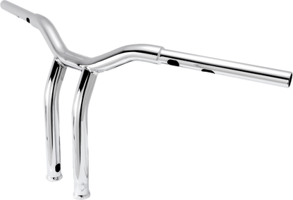 BURLY BRAND Dominator Handlebar - Touring/Softail - 12" - Chrome B12-6082C
