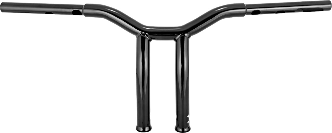 BURLY BRAND Dominator Handlebar - Touring/Softail - 10" - Black B12-6081B