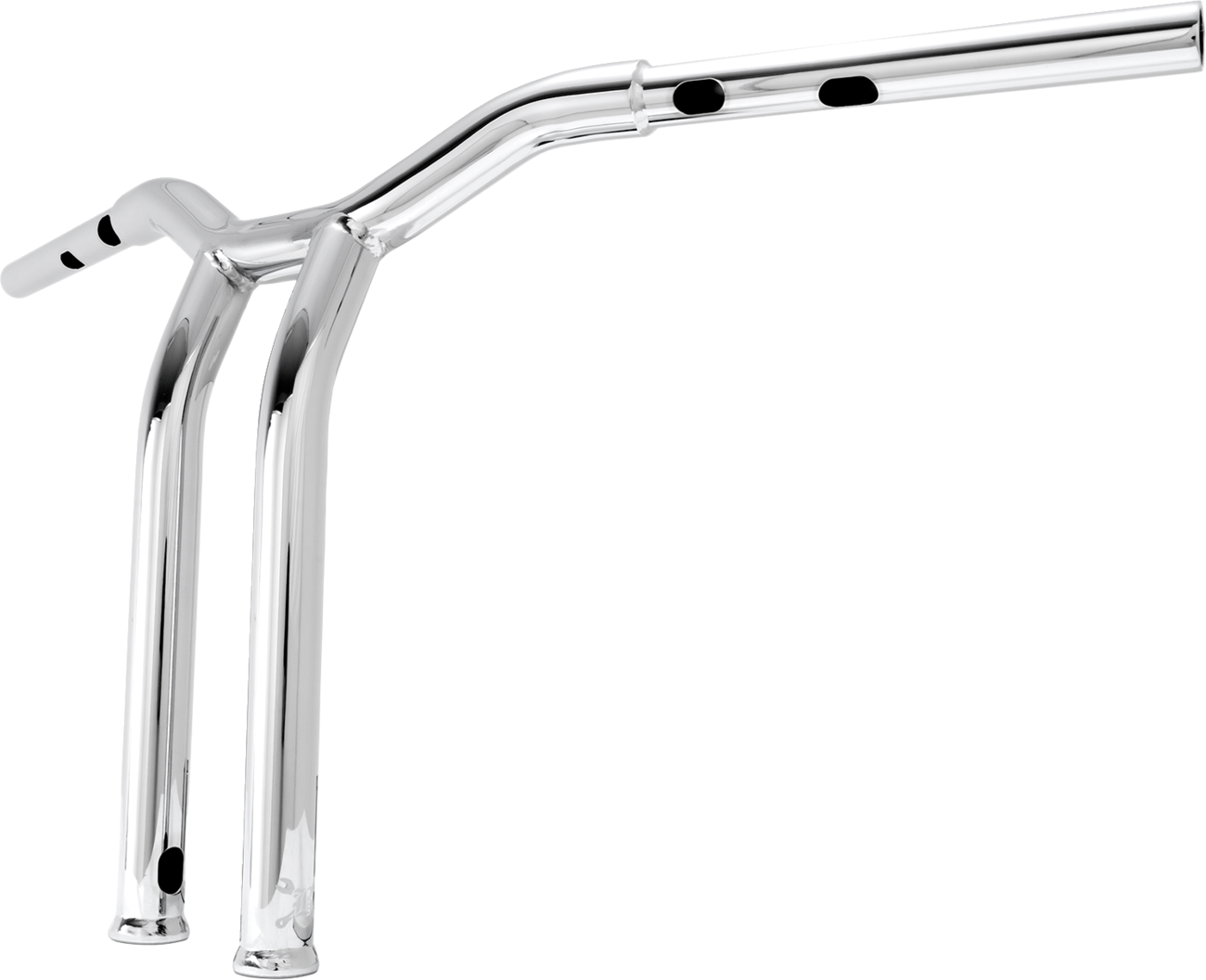 BURLY BRAND Dominator Handlebar - Touring/Softail - 14" - Chrome B12-6083C
